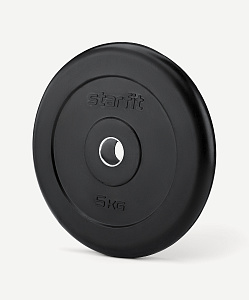 Диск обрезиненный BB-202, d=26 мм, 5 кг
