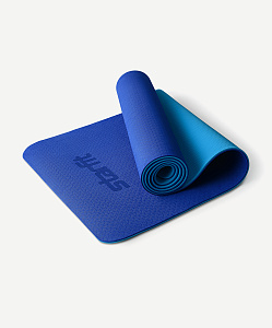 Коврик для йоги FM-201, TPE 0,6 см
